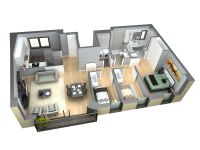 Купить трехкомнатную квартиру в Барселоне, Испания 70м2 цена 376 000€ элитная недвижимость ID: 75439 4