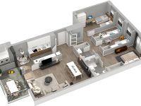 Купить трехкомнатную квартиру в Барселоне, Испания 90м2 цена 329 000€ элитная недвижимость ID: 75480 5