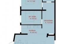 Buy three-room apartment in Good Water, Montenegro 118m2 price 117 000€ ID: 90109 2