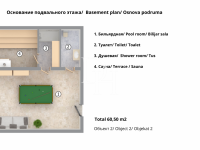 Купить виллу в Крашичи, Черногория 320м2, участок 450м2 цена 750 000€ у моря элитная недвижимость ID: 108334 8