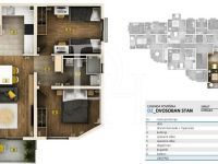 Apartments in Bar (Montenegro) - 63 m2, ID:125506