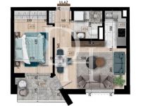 Buy apartments in a Bar, Montenegro 40m2 price 95 700€ near the sea ID: 130613 3