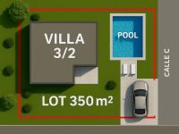 Parcel in Cabarete (Dominican Republic) - 350 m2, ID:131186