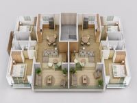 Buy apartments in Cabarete, Dominican Republic 67m2 price 199 000$ near the sea ID: 131247 6