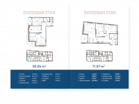 Купить апартаменты в Баре, Черногория 48м2 цена 122 400€ у моря ID: 131622 7
