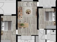 Купить апартаменты в Баре, Черногория 66м2 цена 151 800€ у моря ID: 131707 2