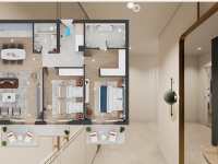 Купить апартаменты в Тивате, Черногория 90м2 цена 831 000€ у моря элитная недвижимость ID: 131749 3