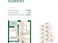Купить апартаменты в Подгорице, Черногория 46м2 цена 113 950€ ID: 131854 6